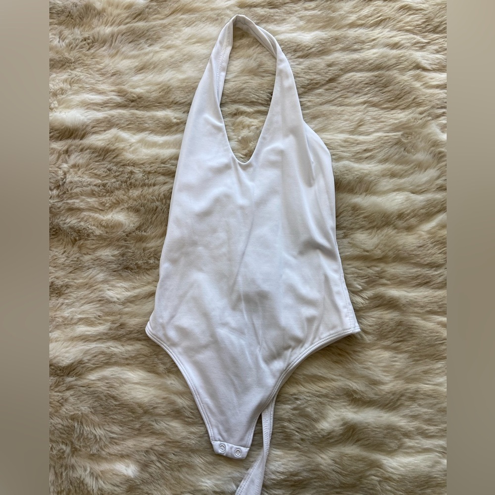 Aritzia halter bodysuit